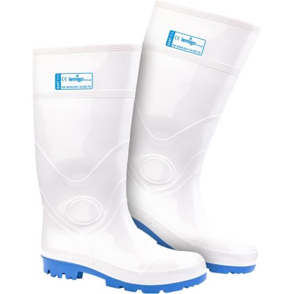 BUTY BEZPIECZNE (Farba bielo-modrá, Veľkosť 41)