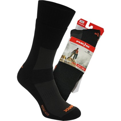 SKARPETY pre mužov (Farba čierna-šedá, Veľkosť L (39-42))