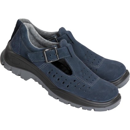 BUTY BEZPIECZNE pre mužov (Farba navy, Veľkosť 39)