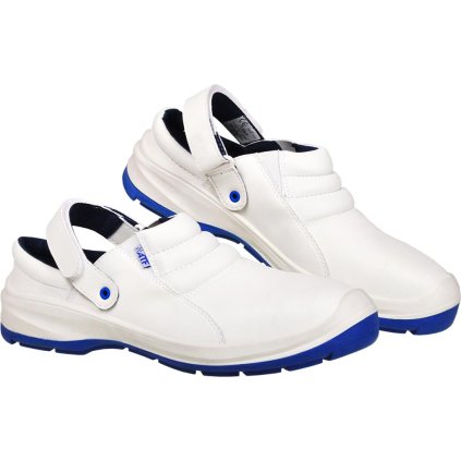 BUTY BEZPIECZNE (Farba bielo-modrá, Veľkosť 37)