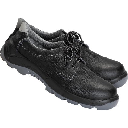 BUTY BEZPIECZNE pre mužov (Farba čierna-šedá, Veľkosť 39)