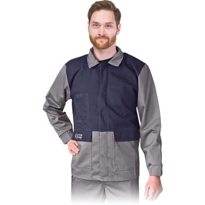 BLUZA OCHRONNA DLA SPAWACZY pre mužov (Farba námornícka modrá-šedá, Veľkosť 2XL)