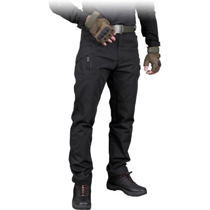 74017 10 spodnie ochronne do pasa pre muzov farba cierna velkost 2xl