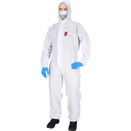 KOMBINEZON OCHRONNY pre mužov (Farba biela, Veľkosť 2XL)