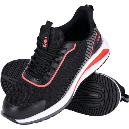 BUTY BEZPIECZNE pre mužov (Farba čierna-šedá, Veľkosť 39)