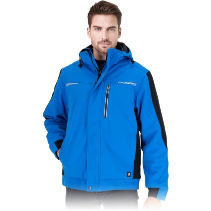 Softshellová bunda modrá L.HOLLMAN