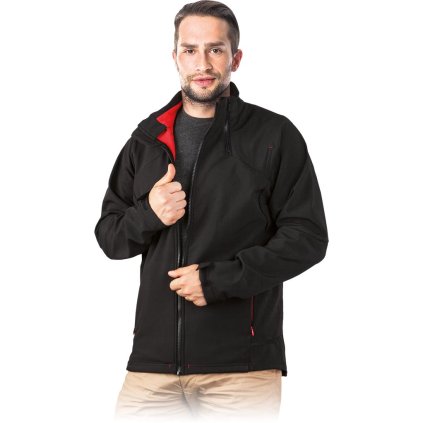 KURTKA OCHRONNA pre mužov (Farba čierna, Veľkosť 2XL)