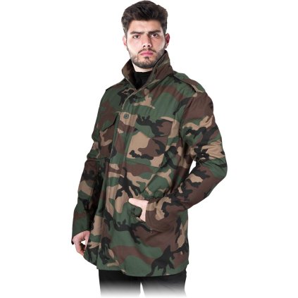 74608 8 kurtka ochronna pre muzov farba tmavohnedo zelno siva velkost 2xl