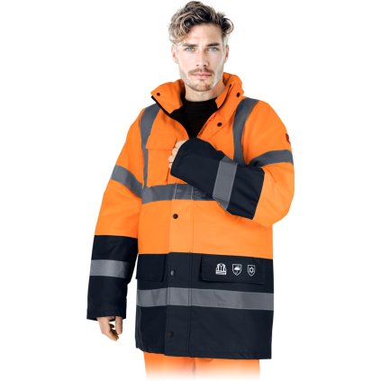 Reflexná pracovná bunda predĺžená REIS