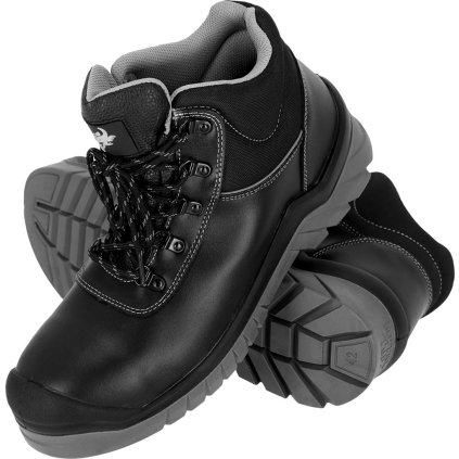 BUTY BEZPIECZNE pre mužov (Farba čierna, Veľkosť 39)