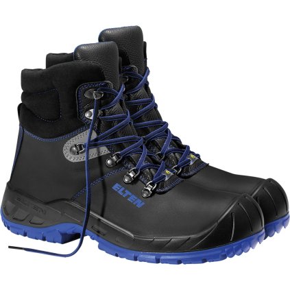 BUTY BEZPIECZNE pre mužov (Farba čierna-modrá 2, Veľkosť 41)