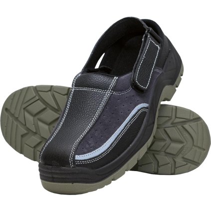 BUTY BEZPIECZNE pre mužov (Farba čierna-olivová, Veľkosť 39)