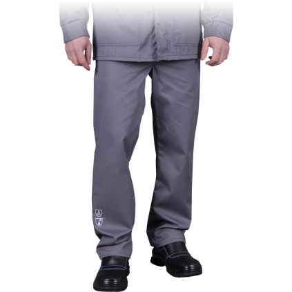 75355 6 spodnie ochronne do pasa pre muzov farba namornicka modra seda velkost 48