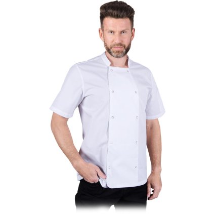 BLUZA KUCHARSKA pre mužov (Farba biela, Veľkosť 2XL)