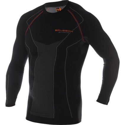 KOSZULKA TERMOAKTYWNA pre mužov (Farba čierna, Veľkosť 2XL)