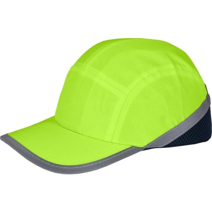 PRZEMYSŁOWY HEŁM LEKKI OX.03.215 BUMPER- (Farba neónová žltá, Veľkosť 55-66)