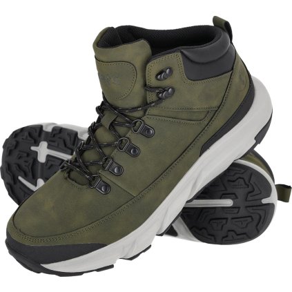 BUTY TYPU TRZEWIK pre mužov (Farba zelená-šedá, Veľkosť 39)