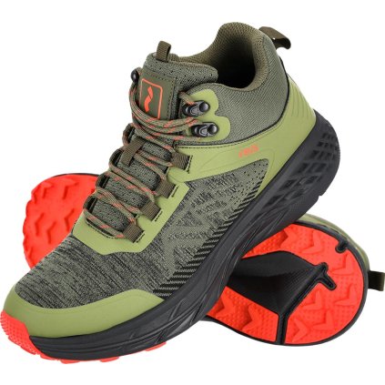 BUTY TYPU TRZEWIK pre mužov (Farba zelená, Veľkosť 39)