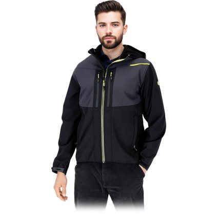 Softshellová pracovná bunda REIS