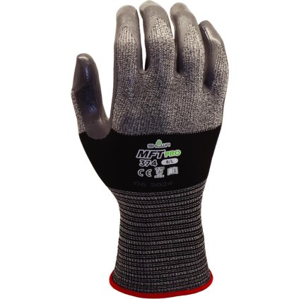 RĘKAWICE OCHRONNE pre mužov (Farba čierna-šedá, Veľkosť L)