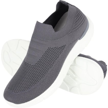 BUTY SPORTOWE pre mužov (Farba oceľovo-sivá, Veľkosť 40)