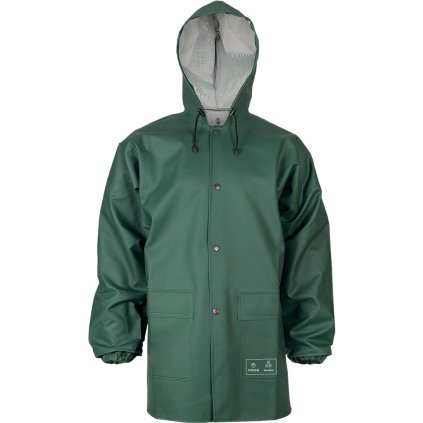 77059 6 kurtka ochronna przeciwdeszczowa pre muzov farba zelena velkost 48