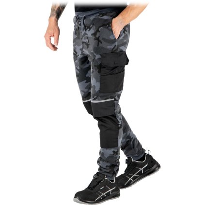 SPODNIE OCHRONNE DO PASA pre mužov (Farba camo-black, Veľkosť 2XL)