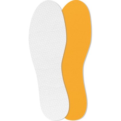 WKŁADKA DO BUTÓW (Farba oranžová-biela, Veľkosť 35-36)