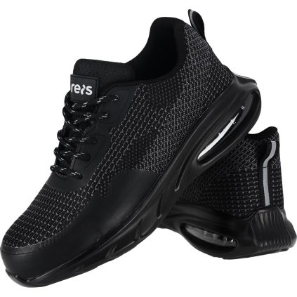 BUTY BEZPIECZNE pre mužov (Farba čierna-šedá, Veľkosť 39)