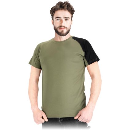 T-SHIRT (Farba khaki-čierna, Veľkosť 2XL)