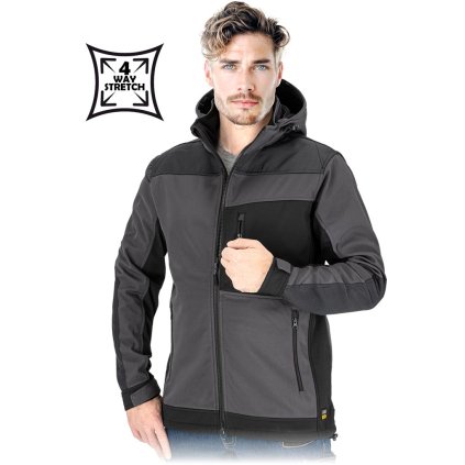 Softshellovo flisová pracovná bunda REIS