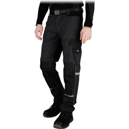 SPODNIE OCHRONNE DO PASA pre mužov (Farba čierna-šedá, Veľkosť 46)