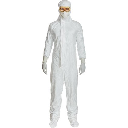 KOMBINEZON OCHRONNY pre mužov (Farba biela, Veľkosť 2XL)