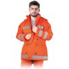 24970 1 izolovana ochranna bunda pre muzov farba oranzova velkost 2xl
