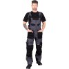 Ochranné kombinézy pre mužov (Farba Sivočierna, Veľkosť 46)