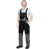 Ochranné kombinézy pre mužov (Farba Čierno-Oranžovo-Sivá, Veľkosť 46)
