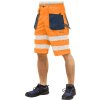 26341 1 ochranne nohavice do pasu kratke pre muzov farba oranzovo navy siva velkost 2xl