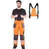 26506 1 ochranne nohavice bigbang s izolaciou pre muzov farba oranzova ocelova cierna velkost 2xl