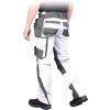 Ochranné nohavice s dlhým pásom pre mužov (Farba Bielo-Sivá, Veľkosť 46)