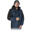 26557 1 izolovana ochranna bunda pre muzov farba namornicka modra cierna velkost 2xl