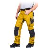 Ochranné nohavice s dlhým pásom pre mužov (Farba Žltočierna, Veľkosť 46)