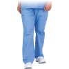 28006 ochranne nohavice s dlhym pasom pre muzov farba svetlo modra velkost 2xl