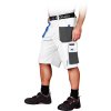 28849 1 ochranne nohavice do pasu kratke pre muzov farba bielo sivo modre velkost 2xl