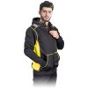 Ochranná mikina pre mužov (Farba Čierna A Žltá, Veľkosť 2XL)