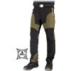 29005 7 ochranne nohavice s dlhym pasom pre muzov farba cierna a zelena velkost 46