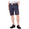 30049 2 ochranne nohavice do pasu kratke pre muzov farba namornicka modro oranzova velkost 2xl