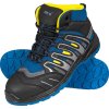 Bezpečnostná obuv pre mužov (Farba Čierno-Modrý-Žltý, Veľkosť 39)
