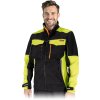 Ochranná mikina pre mužov (Farba Čierna-Žltá-Oranžová, Veľkosť 2XL)