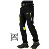 32305 15 ochranne nohavice s dlhym pasom pre muzov farba cierna a zlta velkost 46