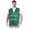 32671 5 vystrazna vesta pre muzov farba zelena velkost 2xl